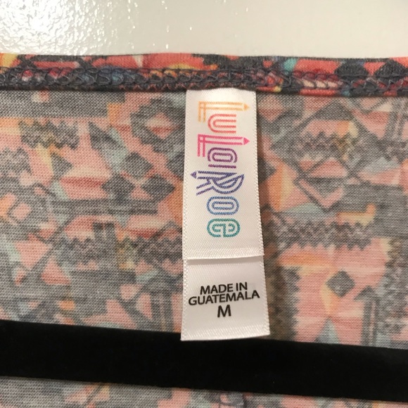 Lularoe Perfect T, BNWT, M, geometric pattern - Picture 3 of 3